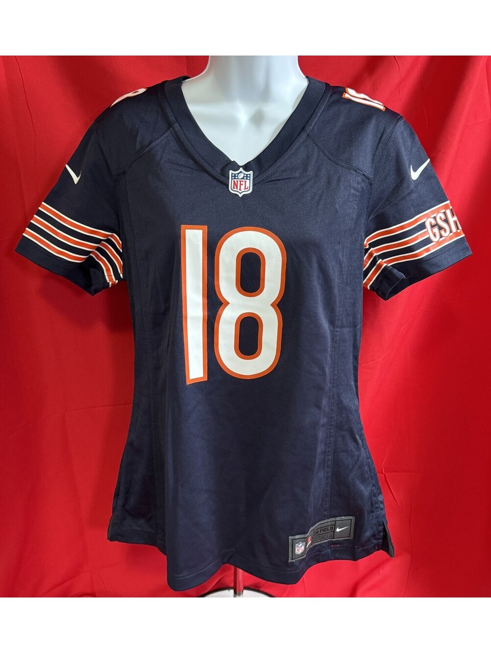 Nike Caleb Williams #18 Chicago Bears Football On Field Jersey Womens M NEW NWT